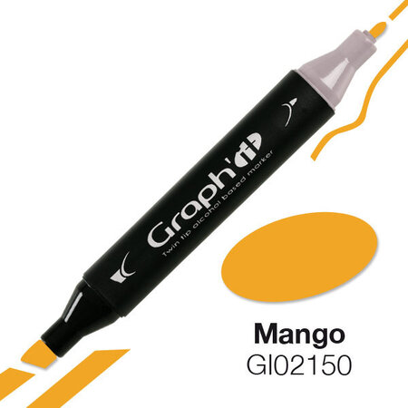 Marqueur à l'alcool Graph'it 2150 Mango