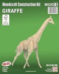 Maquette en bois Girafe