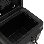 vidaXL Coffre-fort noir 44x37x34 cm