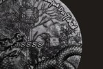 SCALED DRAGON 9 Dragons Series Winter Version 5 Once Argent Monnaie 18888 Francs Chad 2024