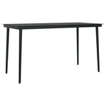 vidaXL Ensemble à manger de jardin 5 Pièces et coussins marron poly rotin