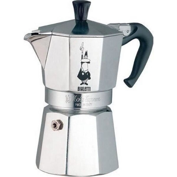 Cafetière Italienne BIALETTI - Moka Express - Aluminium - 4 Tasses