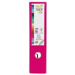 Classeur À Levier Prem'touch Intérieur Et Extérieur En Polypropylène - Dos 80mm - A4 Maxi - Framboise - X 10 - Exacompta