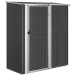 vidaXL Abri de jardin Anthracite 180 5x97x209 5 cm Acier galvanisé