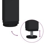 vidaXL Ensemble de meubles de salle de bain 3 Pièces Chêne fumé