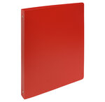 Classeur 4 anneaux 30 mm polypropylène Opaque A4 maxi Rouge EXACOMPTA