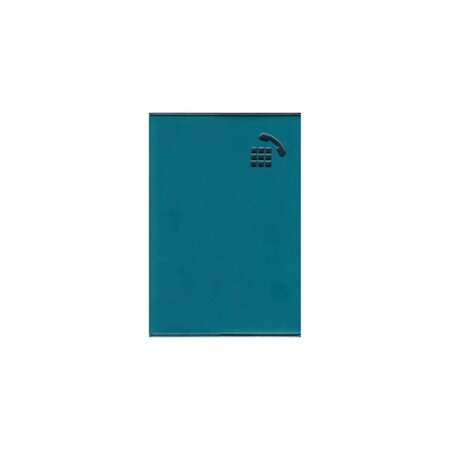 Exacompta - Répertoire / Carnet d'adresses 7.5 x 11 cm - Turquoise