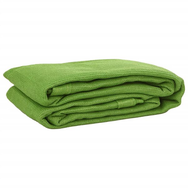 vidaXL Tapis de tente vert clair 250x550 cm PEHD