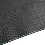 vidaXL Membrane anti-mauvaises herbes noir 1x50 m PP