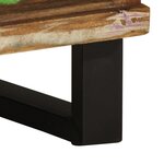 vidaXL Tables de chevet 2 Pièces 40x34x46 cm bois massif de récupération
