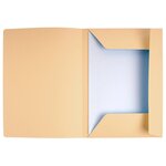 Paquet 50 Chemises Imprimées 3 Rabats Super 210 - 24x32cm - Couleurs Assorties - Exacompta