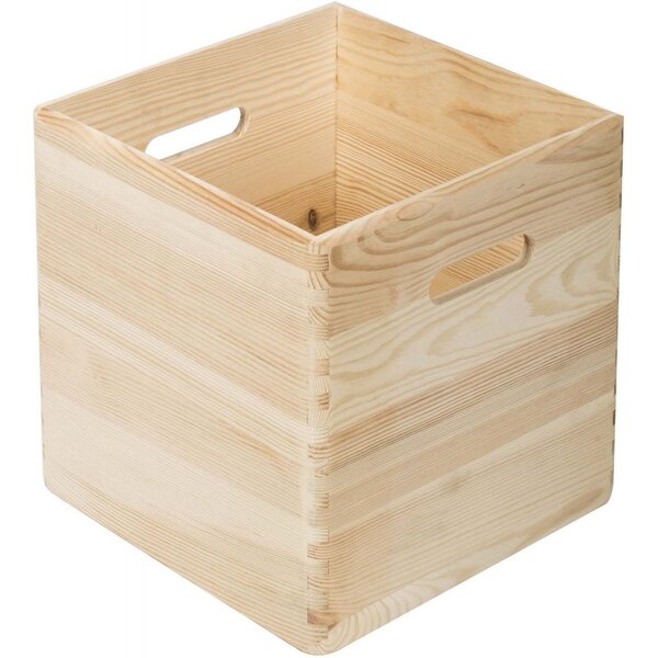 Caisse en pin massif 30 cm dinamic