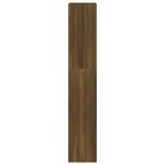 vidaXL Bibliothèque/Séparateur de pièce Chêne Marron 40x30x166 cm