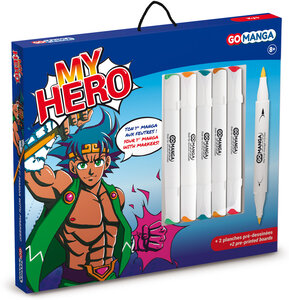 Kit Dessin Manga Go Manga My Hero Kyo