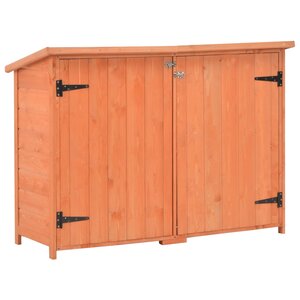 vidaXL Abri de stockage de jardin 120x50x91 cm Bois