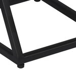 vidaXL Tables d'appoint 2 Pièces teck de récupération massif