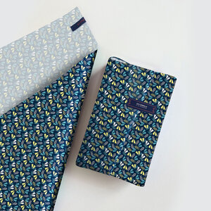 KIT Feuille cadeau réutilisable S Bleu Quimper