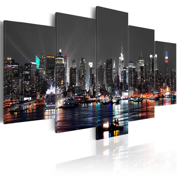 Tableau - grey sky l x h en cm 200x100