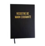 Registre de main courante - 100 pages - 210 x 300 mm  - Qualité Premium Uttscheid UTTSCHEID