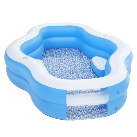 Bestway Piscine Splashview 270x198x51 cm Bleu et blanc