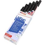 Marqueur Craie Liquide 4085 Noir Pointe Fine 1-2 mm x 10 EDDING