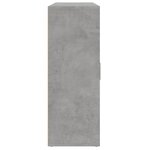 vidaXL Buffets 3 Pièces gris béton 60x31x84 cm bois d'ingénierie