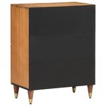 vidaXL Armoire latérale 60x33x75 cm bois massif de manguier