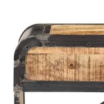 vidaXL Buffet 120x30x75 cm bois de manguier massif