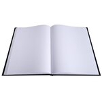 Registre 29,7x21cm 5x5 folioté 200 pages Noir toilé EXACOMPTA