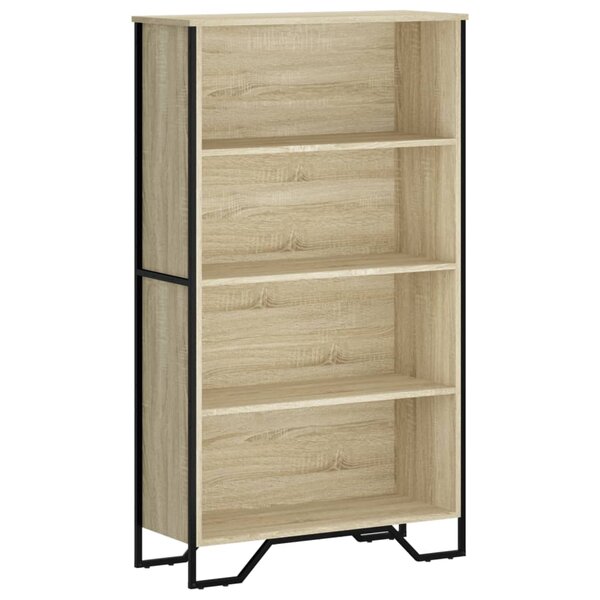 vidaXL Bibliothèque chêne sonoma 80x31x137 5 cm bois d'ingénierie