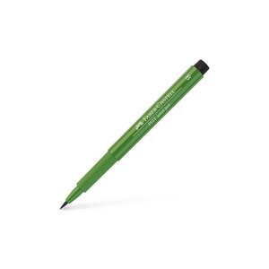 Feutre Pitt Artist Pen Brush vert permanent olive FABER-CASTELL