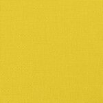 vidaXL Chaise à bascule avec tabouret Jaune moutarde Tissu