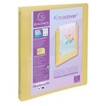 Classeur 4 Anneaux 30mm Polypropylène Kreacover Pastel - A4 Maxi - Couleurs Assorties - X 15 - Exacompta