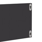 vidaXL Étagères murales 4 Pièces gris 80x11 5x18 cm bois d'ingénierie