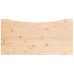 vidaXL Dessus de bureau 80x40x2 5 cm bois massif de pin
