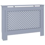 vidaXL Cache-radiateur anthracite 112x19x81 5 cm MDF