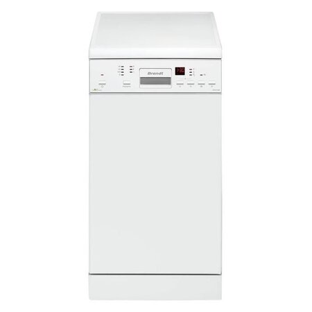 BRANDT DFS1010W - Lave-vaisselle posable - 10 couverts - 47dB - A++ - Larg.  44,8cm - Blanc - La Poste
