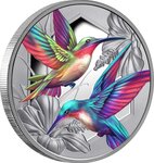Pièce de monnaie en Argent 1 Dollar g 31.1 (1 oz) Millésime 2025 HUMMINGBIRD
