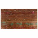 vidaXL Dessus de table 100x50x3 8cm rectangulaire bois massif récupéré