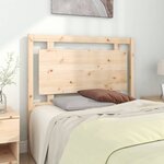 vidaXL Tête de lit 105 5x4x100 cm Bois massif de pin