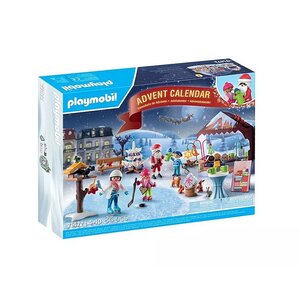 PLAYMOBIL 71472 - Calendrier de l'Avent Marché de Noë