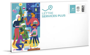 Prêt-à-Poster - Lettre Services Plus - 100g - Format C4 - Enveloppe à  l'unité