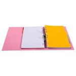 Classeur À Levier Pvc A4 Dos De 70mm. - Rose - X 10 - Exacompta