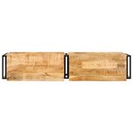 vidaXL Meuble TV 140x30x40 cm bois massif de manguier