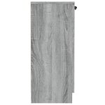 vidaXL Buffet Sonoma gris 60x30x70 cm Bois d'ingénierie