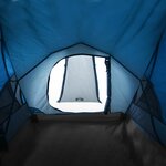 vidaXL Tente de camping à dôme 2 personne bleu imperméable