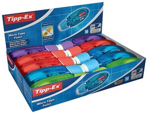Boîte de 10 Ruban 5 mm x 8 m - Correction instantanée propre et précise TIPP-EX