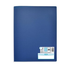 Protège-documents 'Memphis' format A4 20 pochettes Bleu OXFORD
