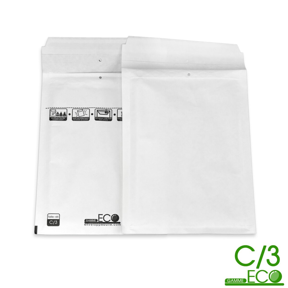 Pack de 100 enveloppes plastiques fb02 - 225 x 325mm - Conforama