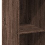 vidaXL Buffet haut chêne marron 40x41x124 cm bois d'ingénierie